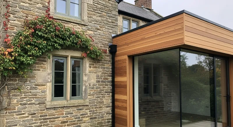 Extension sur maison ancienne